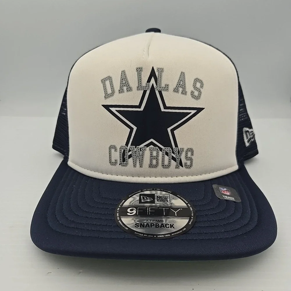 DALLAS COWBOYS NEW ERA BASIC 9FIFTY SNAPBACK HAT‎ - NAVY